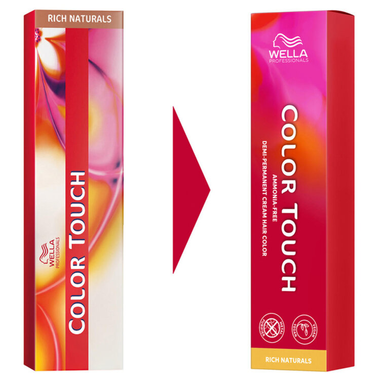 WELLA COLOR TOUCH Demi-Permanent Cream Hair Color 57g (2 oz)