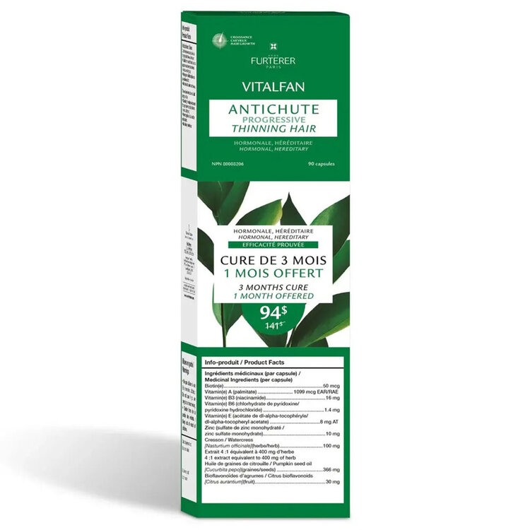 René FURTERER Paris ***Vitalfan | Complément Alimentaire Antichute Progressive