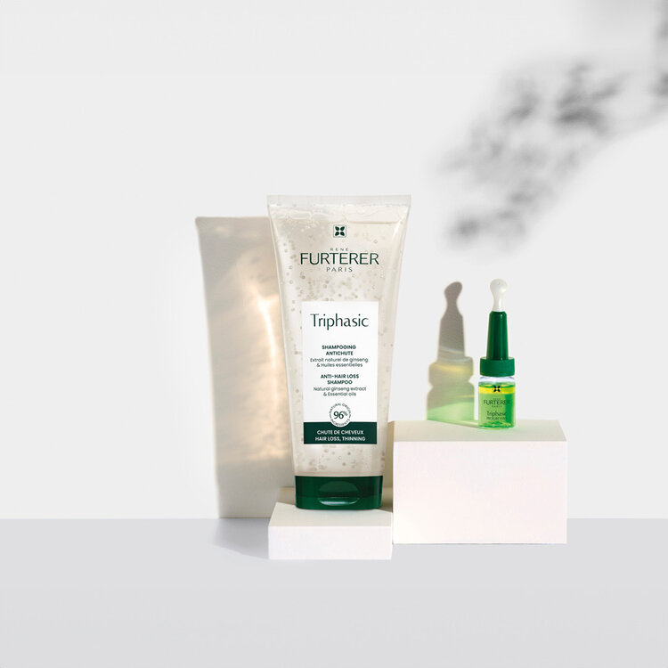 René FURTERER Paris Triphasic | Progressive | ***Serum Concentrate Ritual for Thinning Hair (8 Vials*5.5ml)