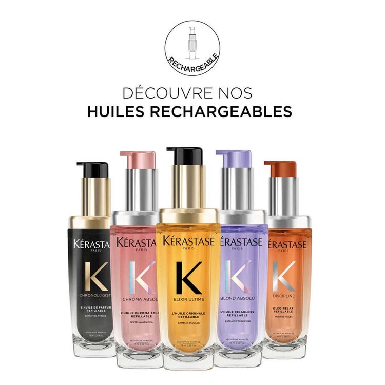 KÉRASTASE Chronologiste | L'Huile de Parfum Rechargeable