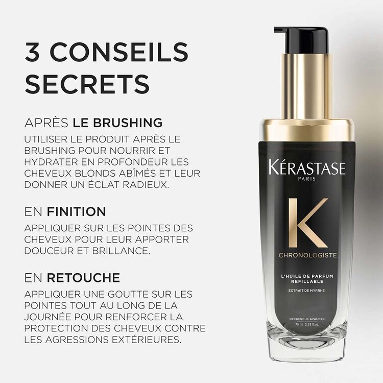 KÉRASTASE Chronologiste | L'Huile de Parfum Rechargeable