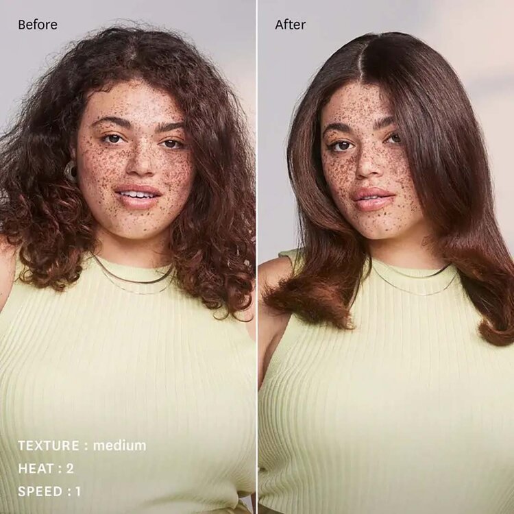 T3Micro Airebrush | Brosse de Séchage Lissante et Volumisante | Blanche