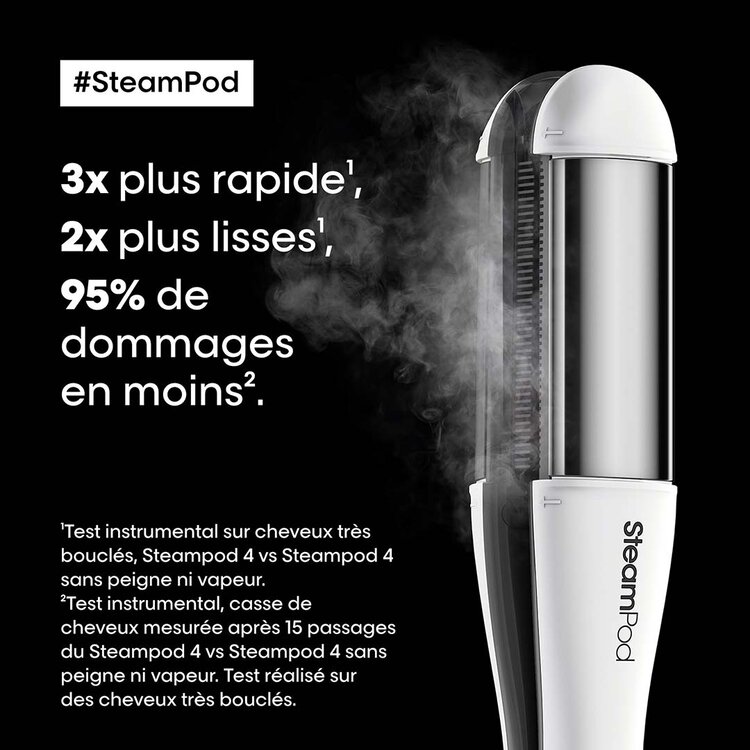L'ORÉAL PROFESSIONNEL Steampod 4.0 | Fer à Vapeur TOUT-en-UN Professionnel
