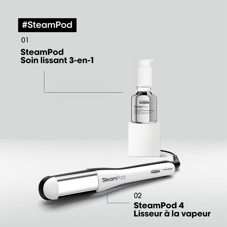 L'ORÉAL PROFESSIONNEL Steampod 4.0 | ALL-in-ONE Professional Steam Iron Styler
