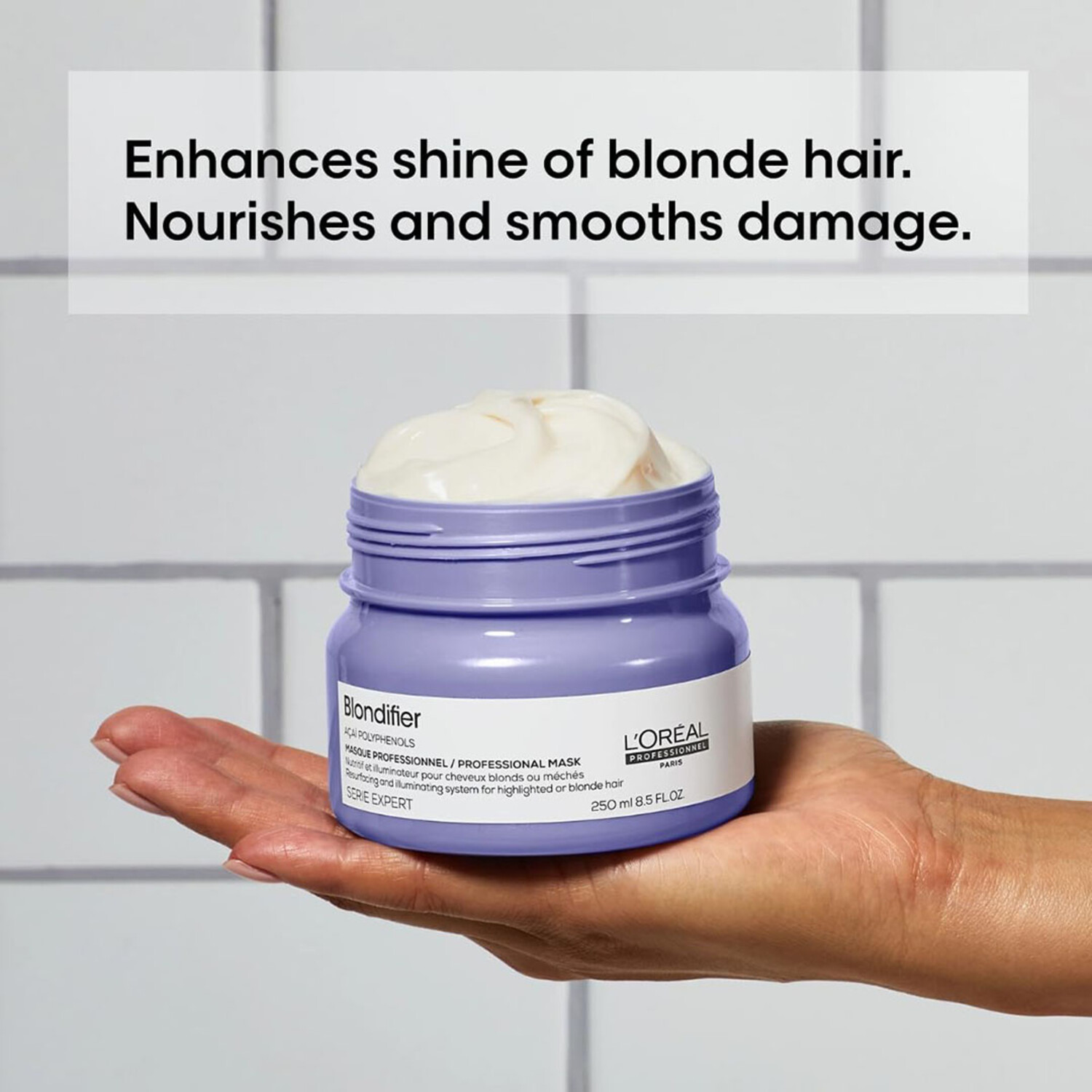 L'Oreal Serie Expert Blondifier セット L'Oréal | Blondifier — Radiance Mask for Blonde Hair - Industria
