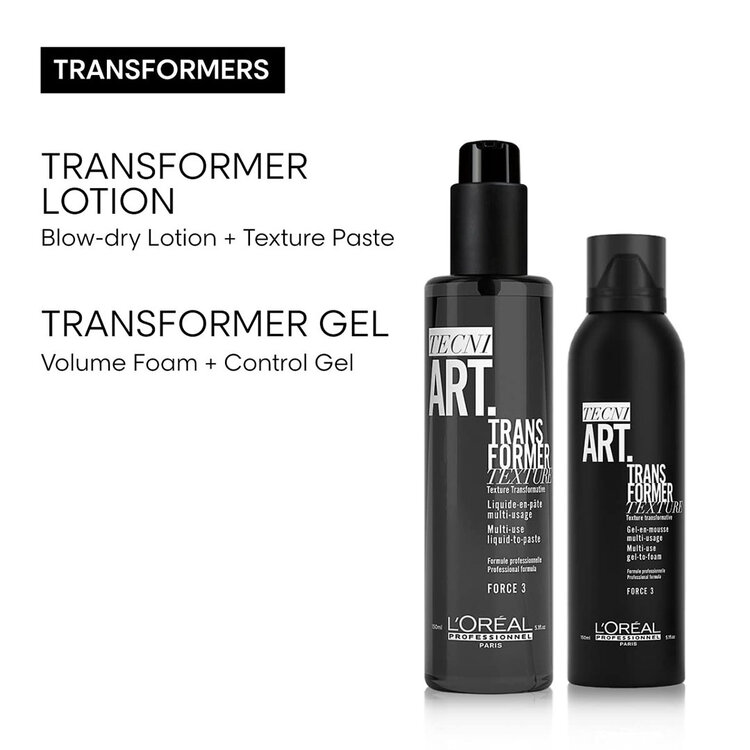 L'ORÉAL PROFESSIONNEL Tecni.Art | Transformer Texture | Liquid-to-Paste (150ml/5.1oz)