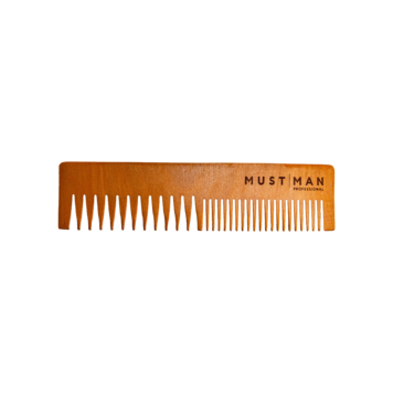 MUST | MAN Professional Styling Hero | Peigne en Bois de Pêche