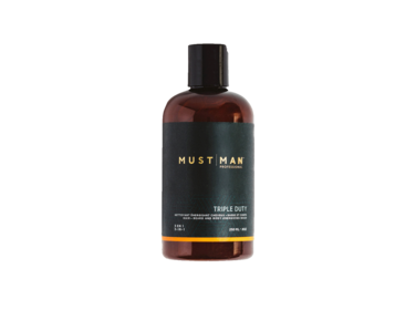 MUST | MAN Proffessional Triple Duty | 3-in-1 Hair Beard & Body Energizing & Hydrating Wash