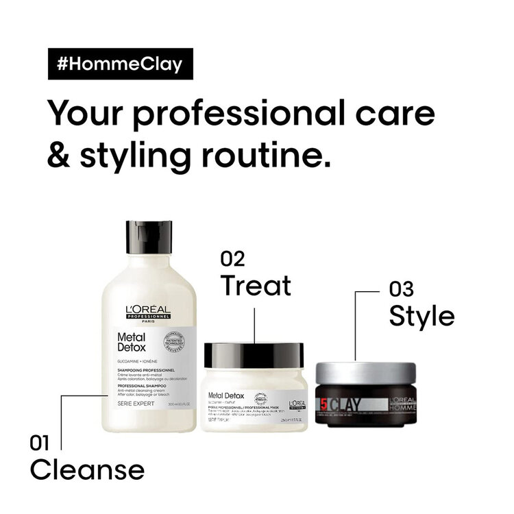 L'ORÉAL PROFESSIONNEL Homme | ***Clay 50ml (1.7 oz)