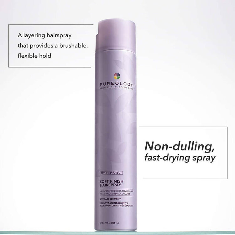 PUREOLOGY Style + Protect | Soft Finish . Fixatif