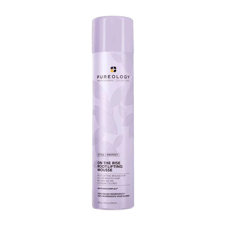 PUREOLOGY Style + Protect | On The Rise . Mousse Racine