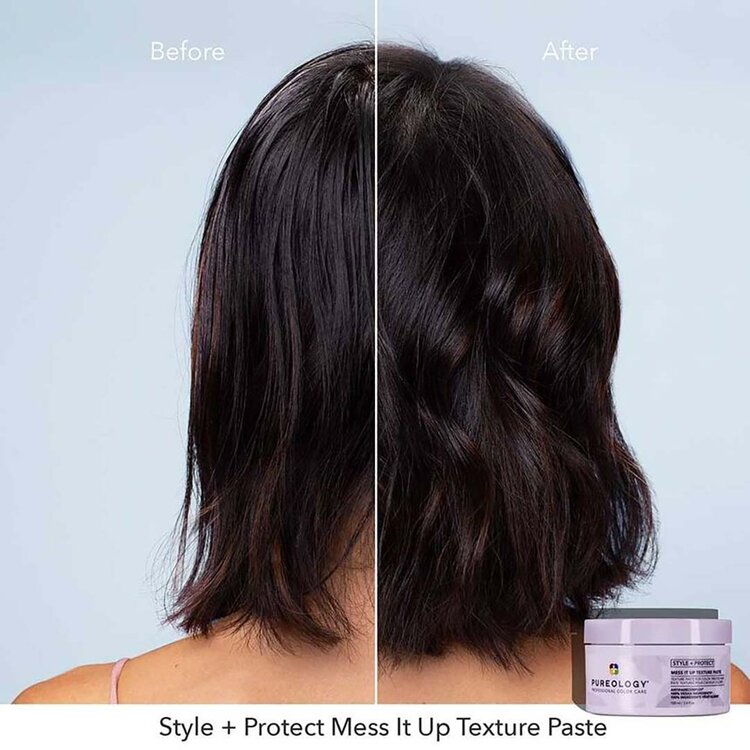 PUREOLOGY Style + Protect | Mess It Up - Texture Paste (100ml/3.4oz)