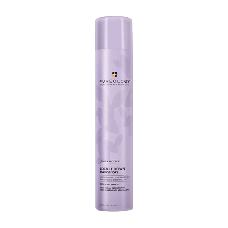 PUREOLOGY Style + Protect | Lock It Down Hairspray - Hold Spray (365ml/11fl. oz)