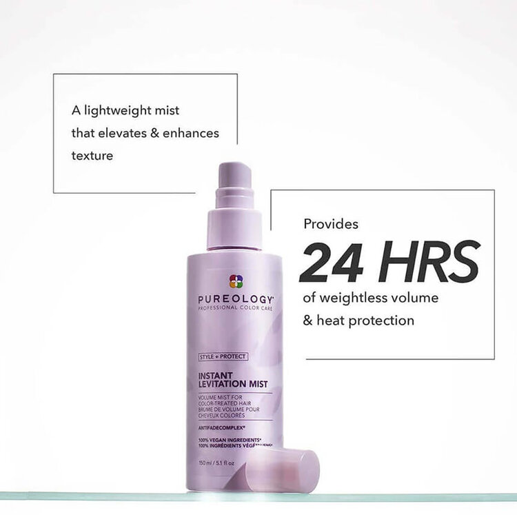 PUREOLOGY Style + Protect | Instant Levitation | Brume de Volume (150ml/5.1oz)