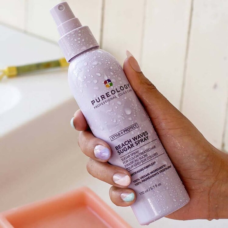 PUREOLOGY Style + Protect | Beach Waves | Fixatif au Sucre