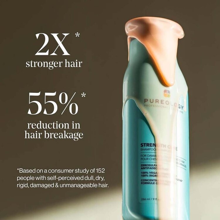 PUREOLOGY Strength Cure | Shampooing - Soin Renforçant