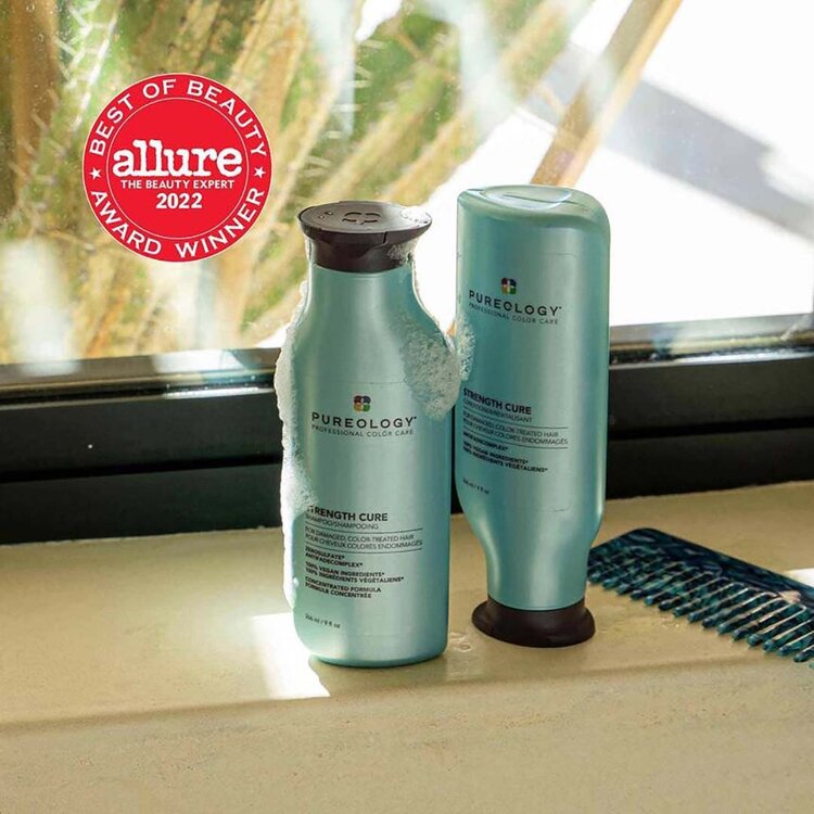PUREOLOGY Strength Cure | Shampooing - Soin Renforçant