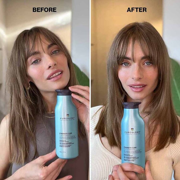 PUREOLOGY Strength Cure | Shampooing - Soin Renforçant