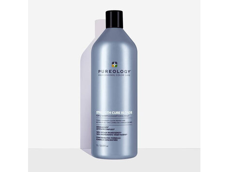 PUREOLOGY Strength Cure Blonde | Purple Shampoo