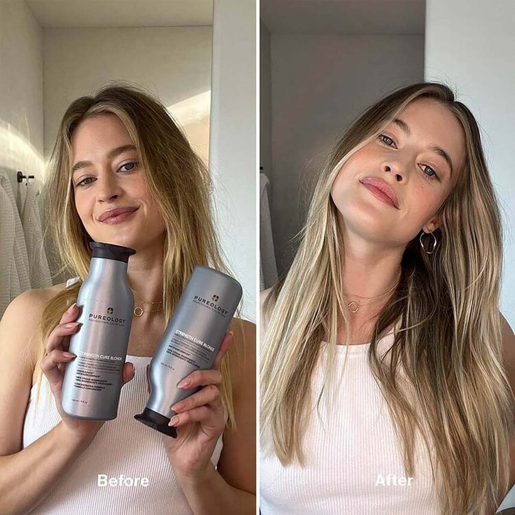 PUREOLOGY Strength Cure Blonde | Revitalisant Violet