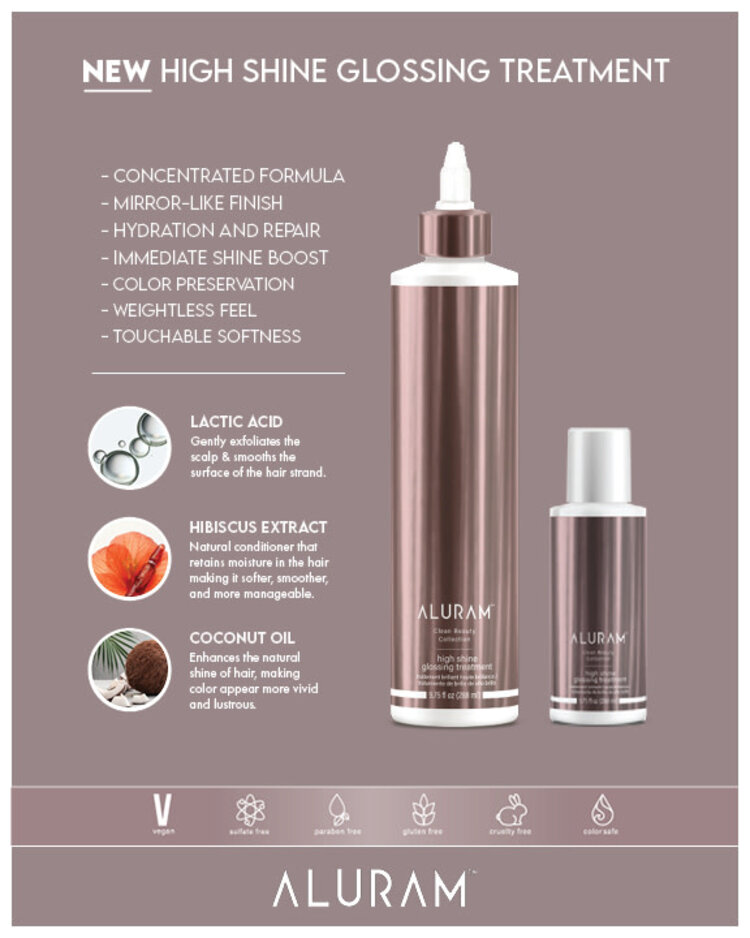 ALURAM Clean Beauty Collection | Traitement Brillant Haute Brillance