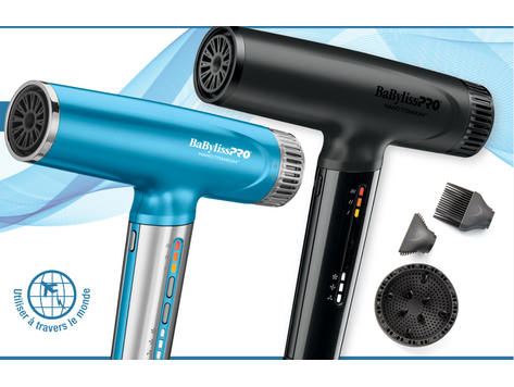 BABYLISSPRO BABYLISSPRO - NANO TITANIUM Séchoir Haute Vitesse Nano Léger