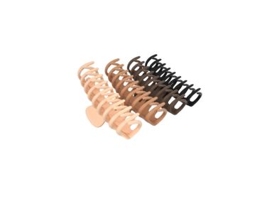INDUSTRIA - Classique Clip Rouleau Paquet de 4 Couleurs