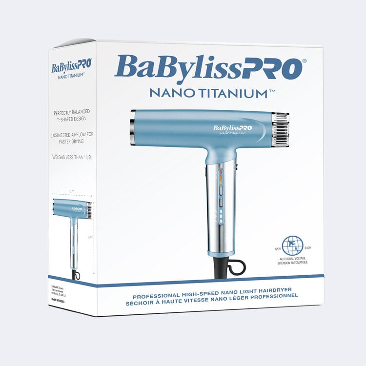 BABYLISSPRO BABYLISSPRO - NANO TITANIUM Séchoir Haute Vitesse Nano Léger