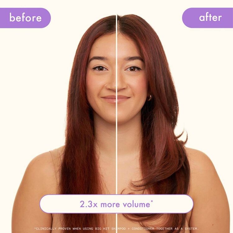 amika: Big Hit | Revitalisant Volumisant – Démêle, Donne Du Corps et Laisse Un Fini Léger et Brillant