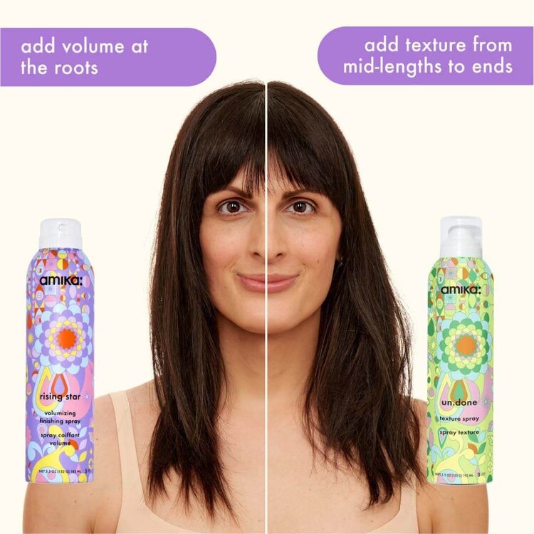 amika: Rising Star | Volumizing Styling Spray – Instant Lift, Airy Body and a Clean, Non-Sticky Finish