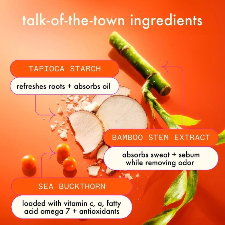 amika: Perk Up Ultra | Oil-Control Dry Shampoo – Fast Refresh, Sebum Control and a Clean, Residue-Free Finish