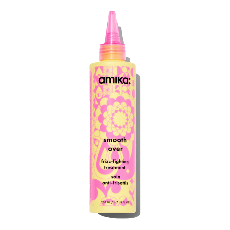amika: Smooth Over | Anti-Frizz Treatment (200 ml) – Smooths, Hydrates and Protects For a Soft, Glossy Finish