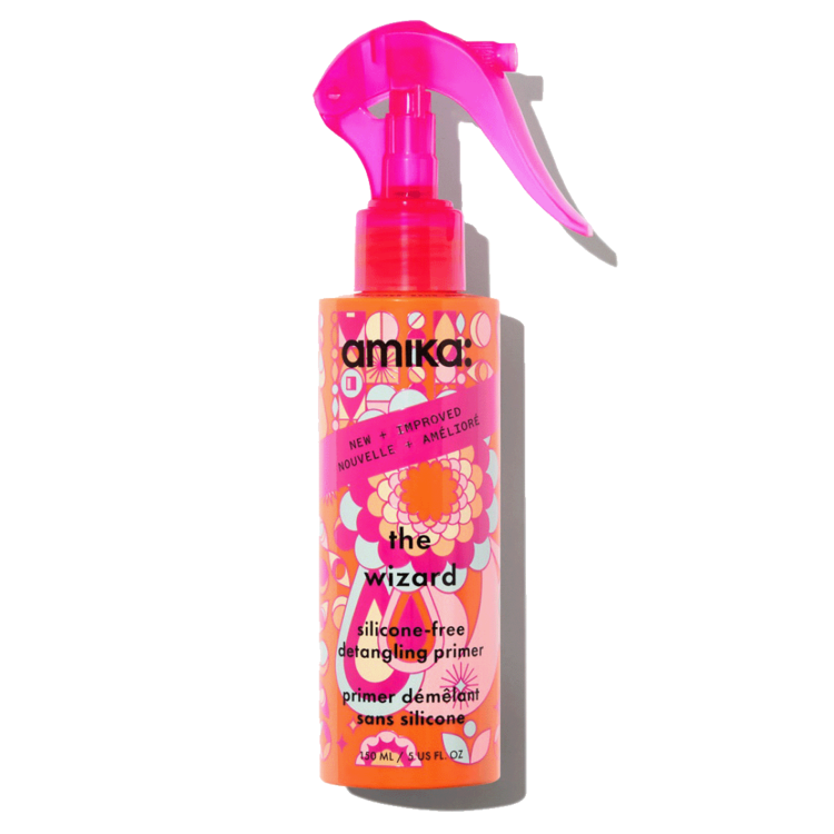 amika: The Wizard | Silicone-Free Detangling Primer – Instant Slip, Heat Protection and Frizz-Smoothing