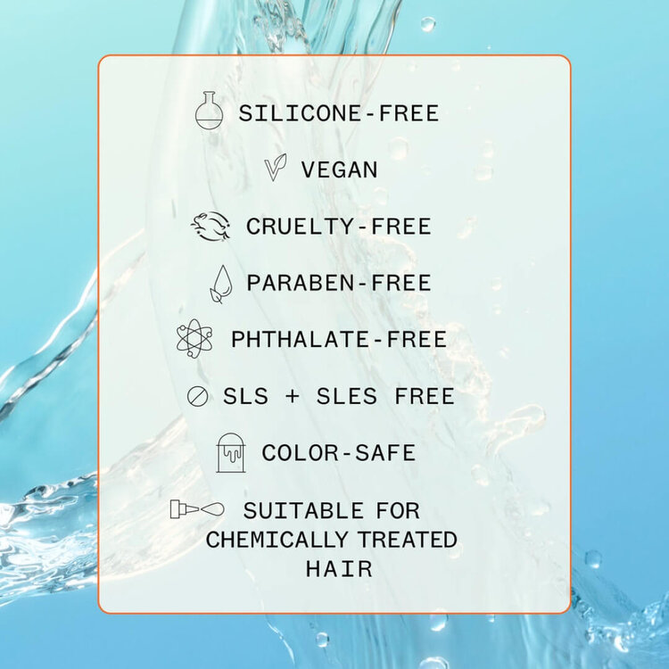 amika: Hydro Rush | Soin Sans Rinçage Hydratation Intense (200 ml) –Hydrate, Démêle et Lisse Sans Alourdir