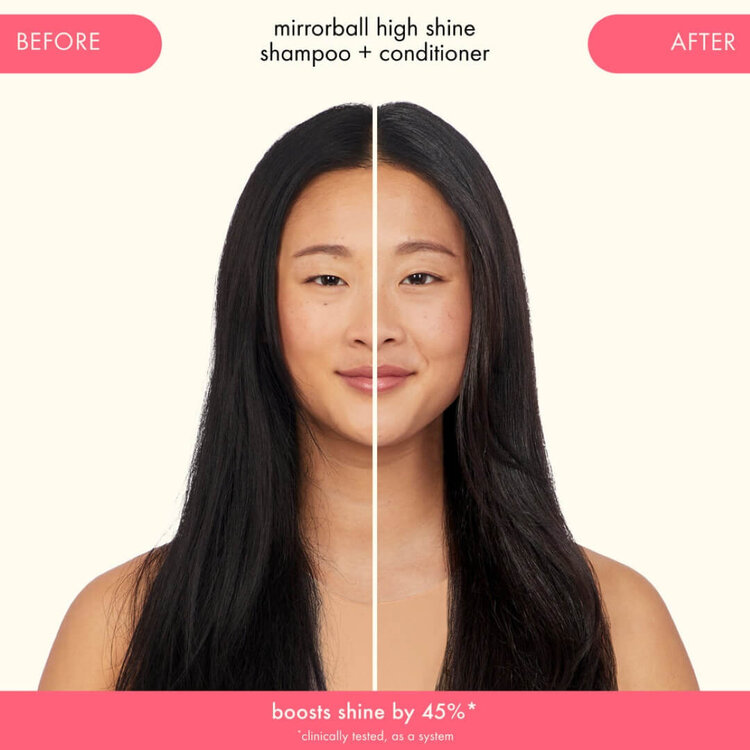 amika: Mirrorball | Antioxidant Shine-Protect Shampoo – Gently Cleanses, Protects Color and Boosts Shine