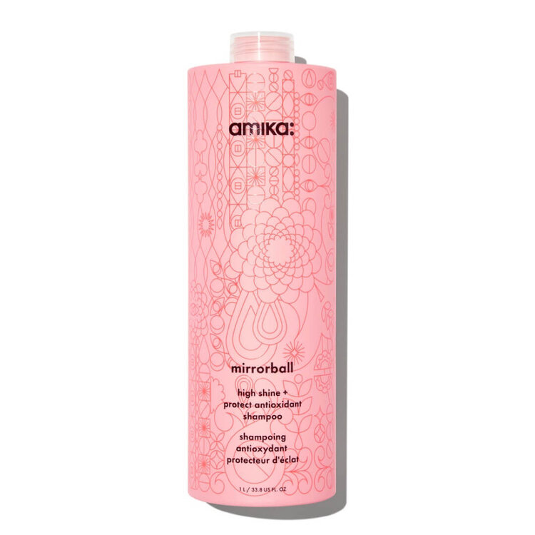 amika: Mirrorball | Antioxidant Shine-Protect Shampoo – Gently Cleanses, Protects Color and Boosts Shine