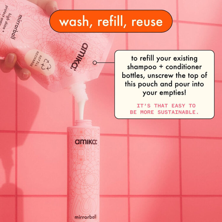 amika: Mirrorball | Après-Shampooing Antioxydant Protecteur d'Éclat