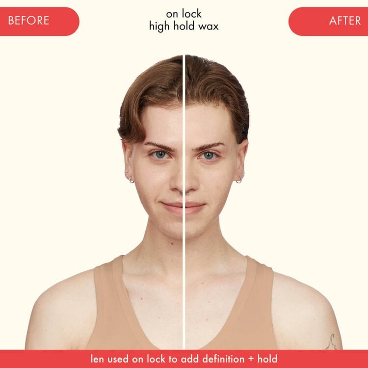 amika: On Lock | Cire Coiffante Fixation Forte (50 ml) – Tenue Puissante, Définition Nette et Fini Propre Sans Effet Gras