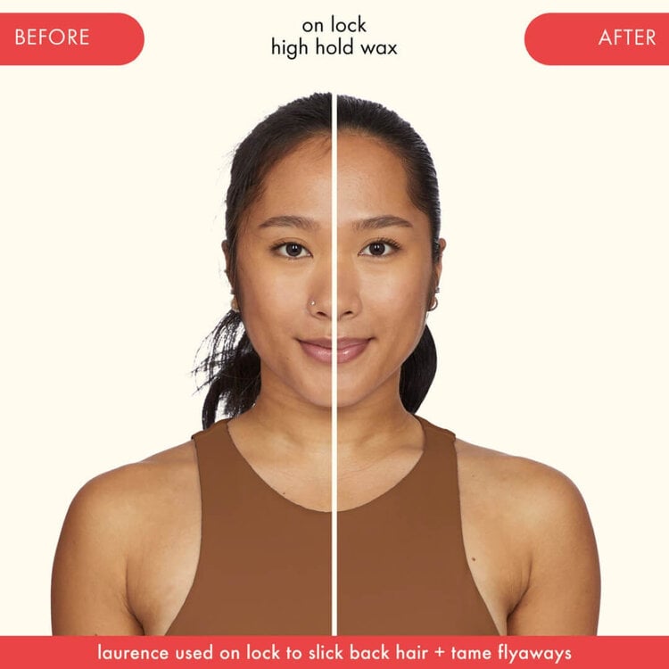 amika: On Lock | Cire Coiffante Fixation Forte (50 ml) – Tenue Puissante, Définition Nette et Fini Propre Sans Effet Gras