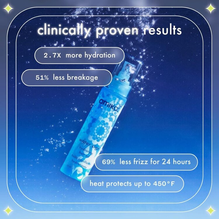 amika: Water Sign | Huile Capillaire Hydratante 50ml