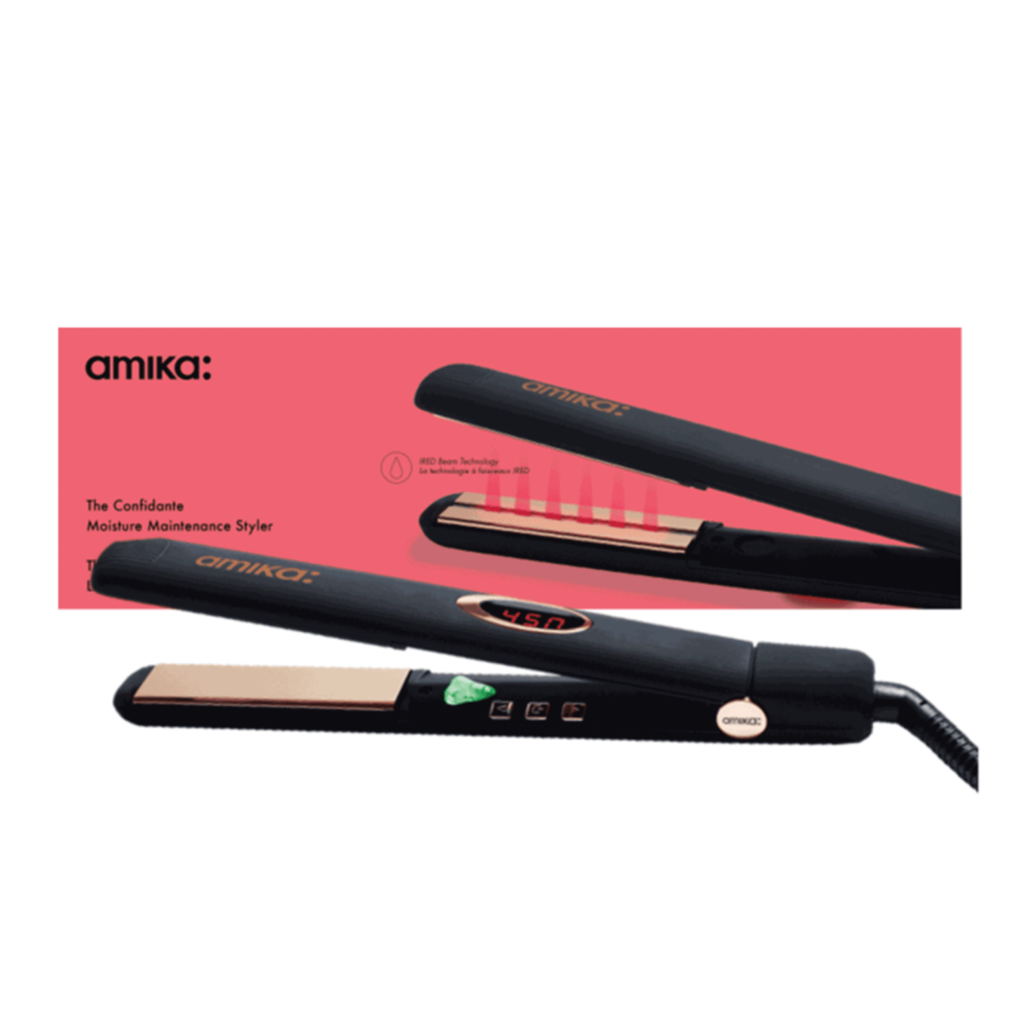 ami Amika | The Confidante — Flat Iron | Shine & Frizz Control