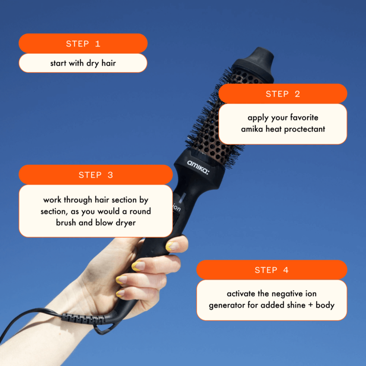 amika: Blowout Babe | Brosse Chauffante