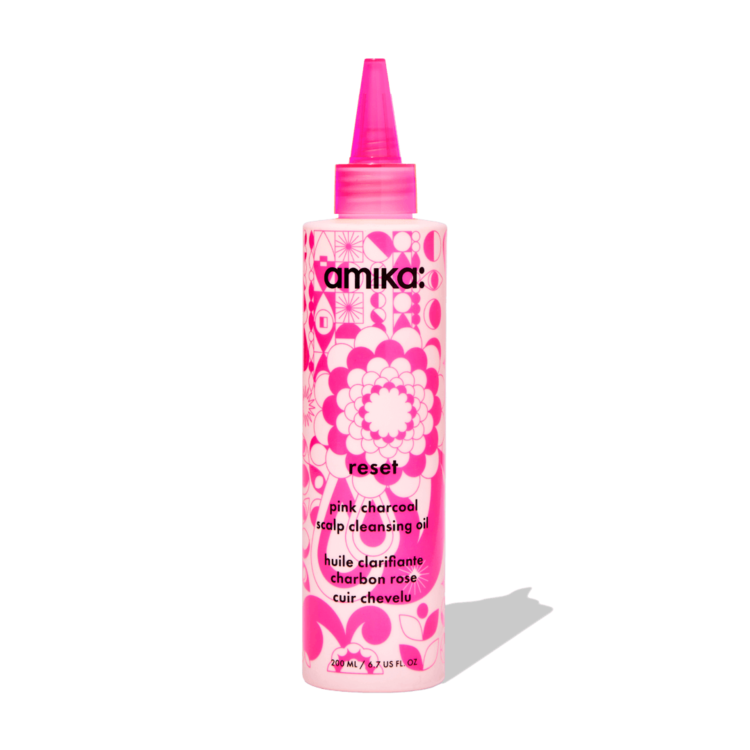 amika: Reset | Pink Charcoal Scalp Cleansing Oil 200