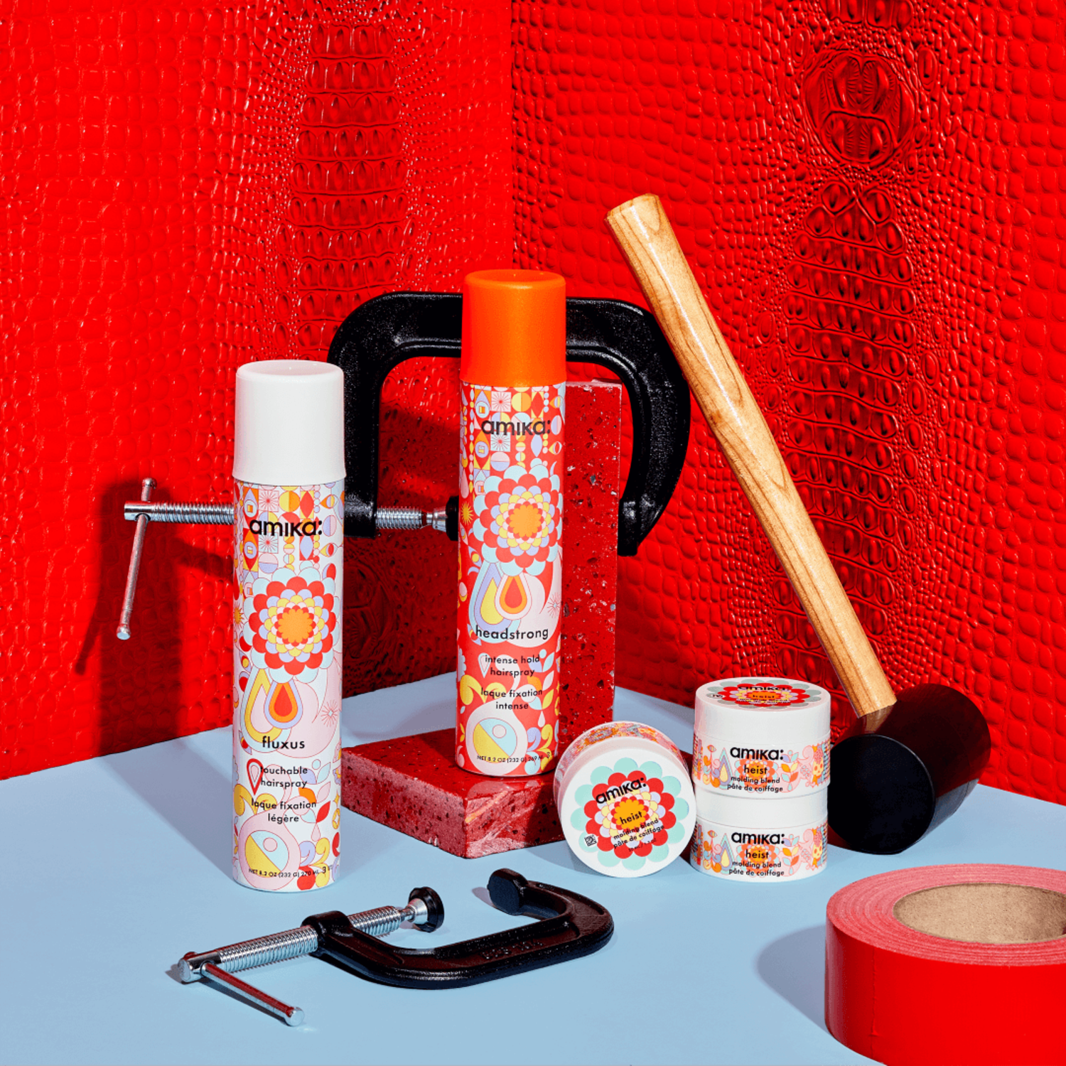 Amika | Fluxus — Light Hold Hairspray - Industria Coiffure Hair