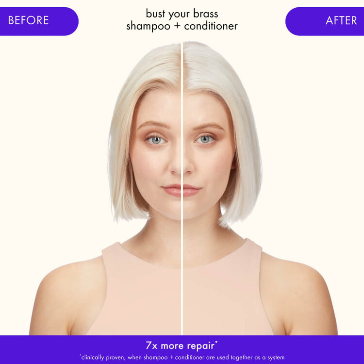 amika: amika | Bust Your Brass | Cool-Blonde Repair Conditioner