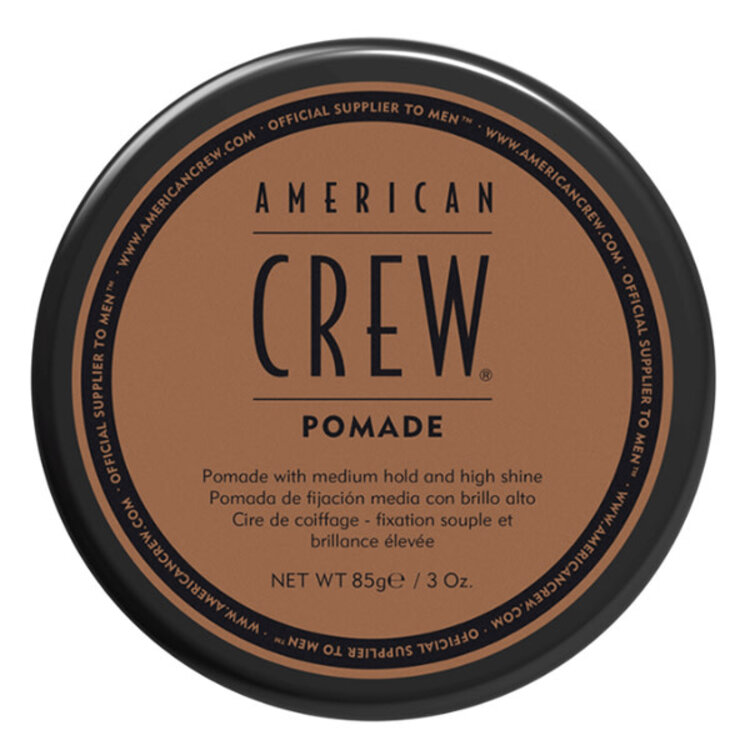 AMERICAN CREW AMERICAN CREW - COIFFANT | POMADE Medium Hold and high Shine / Cire de coiffage Fixation Souple et Brillance Élevée