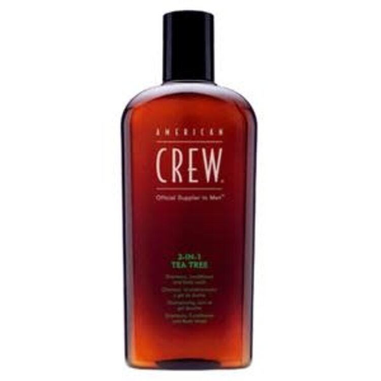 AMERICAN CREW AMERICAN CREW - TEA TREE 3-IN-1 Shampoo, Conditioner and Body Wash / Shampooing Soin et Gel Douche