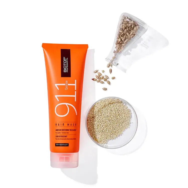 BIOTOP PROFESSIONAL BIOTOP - 911 QUINOA | HAIR MASK Moisture Restoring Treatment / Soin Hydratant