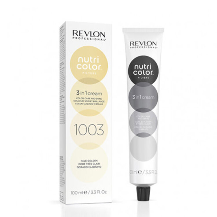 REVLON PROFESSIONAL NUTRI COLOR | FILTERS 3-in-1 Color  Care Cream Shine  (3.3 oz)