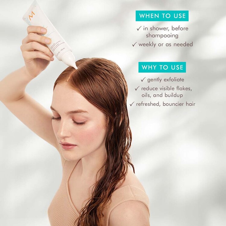 MOROCCANOIL Scalp | Purifying Scrub 125ml (4.2 oz) – Exfoliating detox for scalp